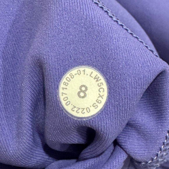 Lululemon Swift Speed High-Rise Running Tight 28", Charged Indigo, Size 8 - Picture 7 of 8
